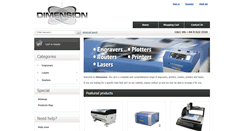 Desktop Screenshot of dimension.co.nz