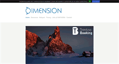 Desktop Screenshot of dimension.it
