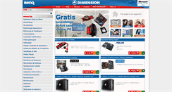 Desktop Screenshot of dimension.nl